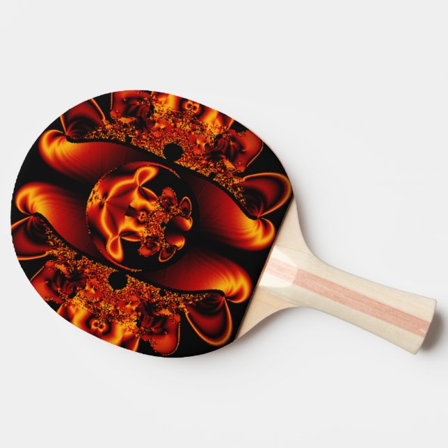 Raquette De Ping Pong Beauté de bronze (Côté)