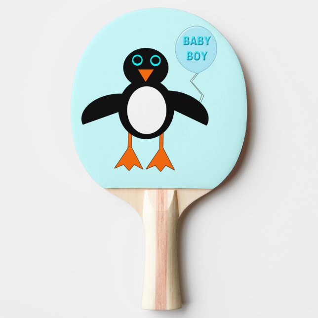 Raquette De Ping Pong Bébé Bleu mignon Ping Ping Paddle (Devant)