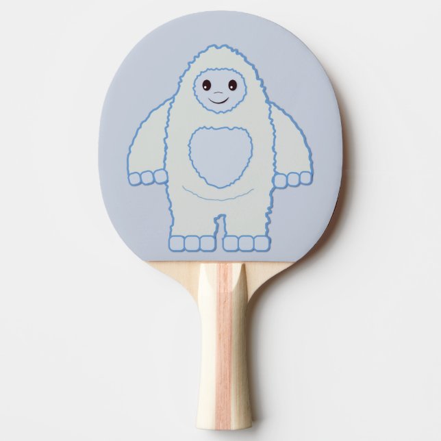Raquette De Ping Pong Bébé mignon Yeti (Devant)