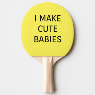 Raquette De Ping Pong Bébés mignons