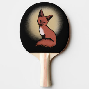Raquette De Ping Pong Belle Renard rouge Foxy