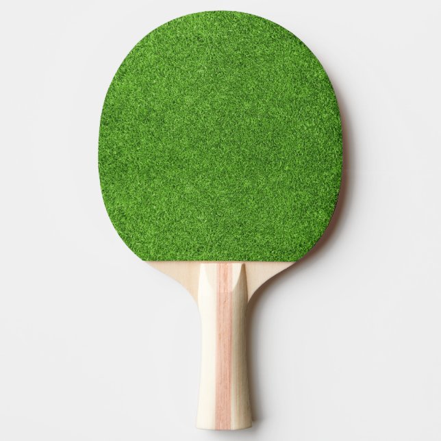 Raquette De Ping Pong Belle texture d'herbe verte de terrain de golf (Devant)