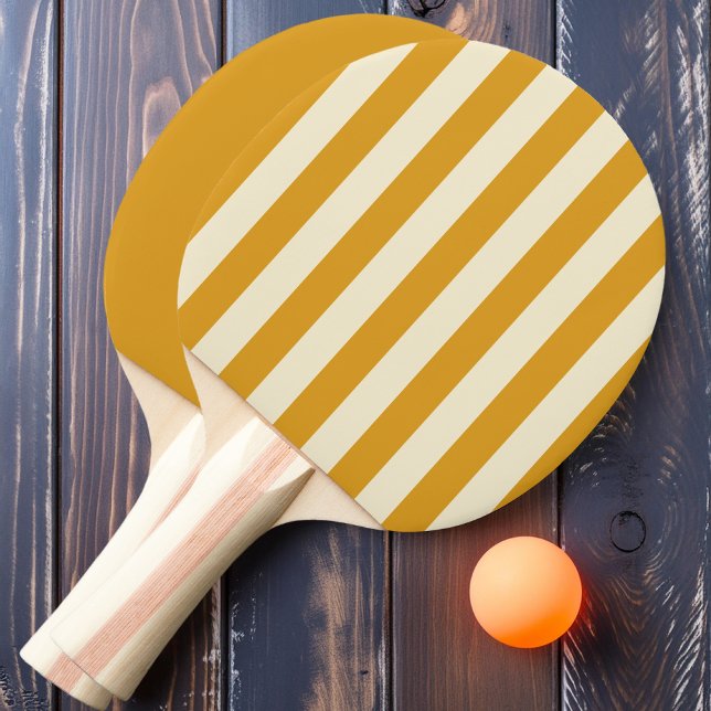 Raquette De Ping Pong Beurre brûlé Polo Striping et solide (Créateur téléchargé)