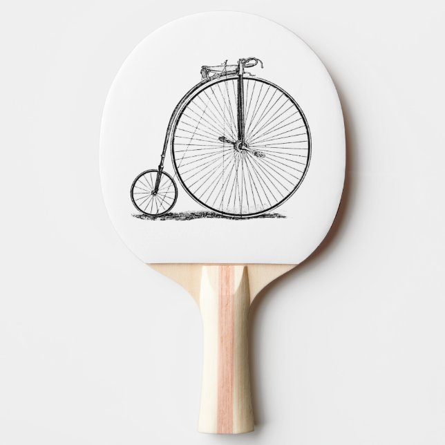 Raquette De Ping Pong Bicyclette à grande roue Penny Farthing (Devant)