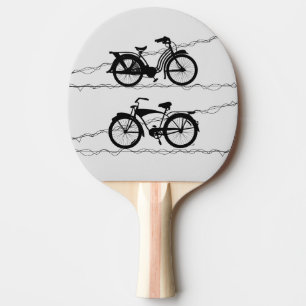Raquette De Ping Pong Bicyclette Noir 1