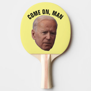 RAQUETTE DE PING PONG BIDEN FUNNY PING PONG PADDLES