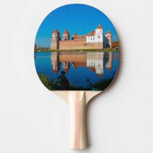 Raquette De Ping Pong Biélorussie Mir Château Architecture Nature