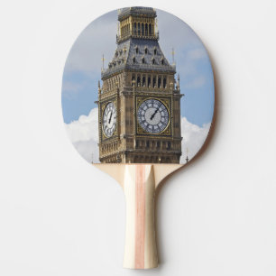 Raquette De Ping Pong Big Ben et Houses of Parliament, Londres,