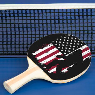 Raquette De Ping Pong Bigfoot, Patriote,