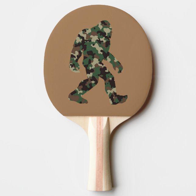 Raquette De Ping Pong Bigfoot Sasquatch Camo (Dos)