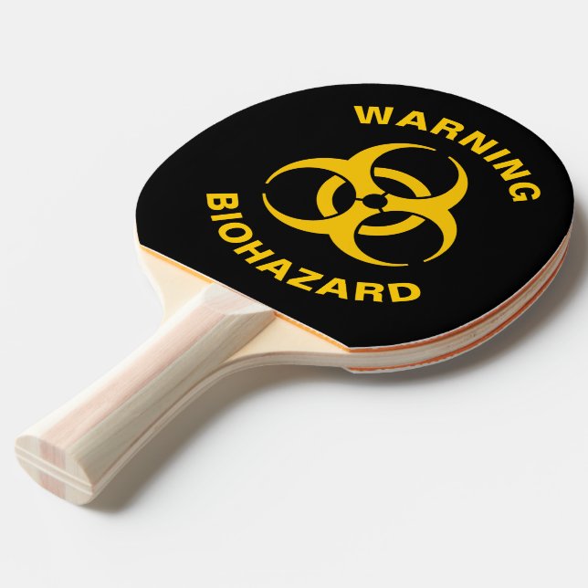 Raquette De Ping Pong Biohazard icon (Devant Angle)