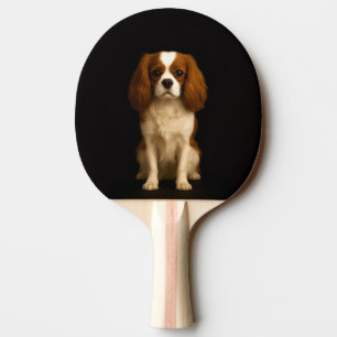 Raquette de ping pong Black 4 Luxe, Cavalier Spani