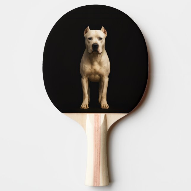 Raquette de ping pong Black 4 Luxe, Dogo Argentino (Dos)