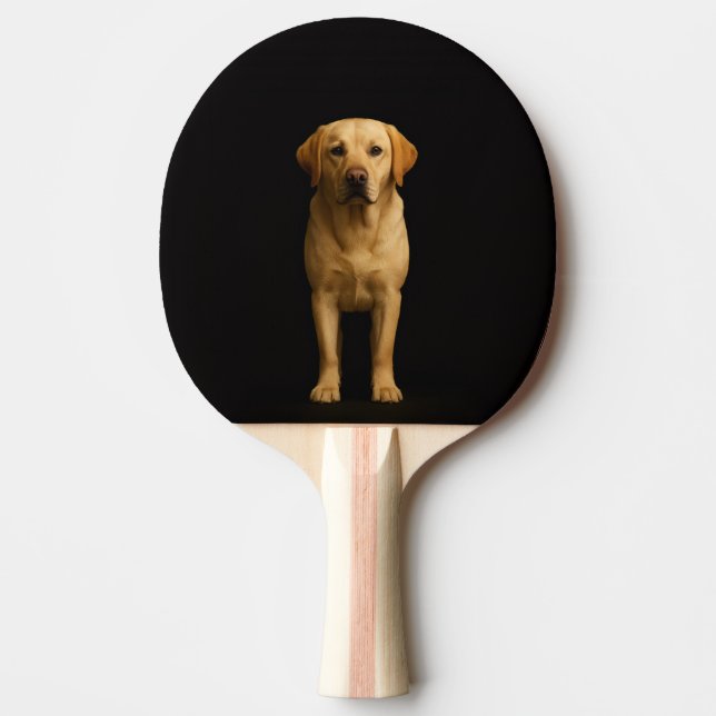 Raquette de ping pong Black 4 Luxe, Labrador minim (Devant)