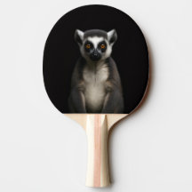 Raquette de ping pong Black 4 Luxe, Lémurien Doux