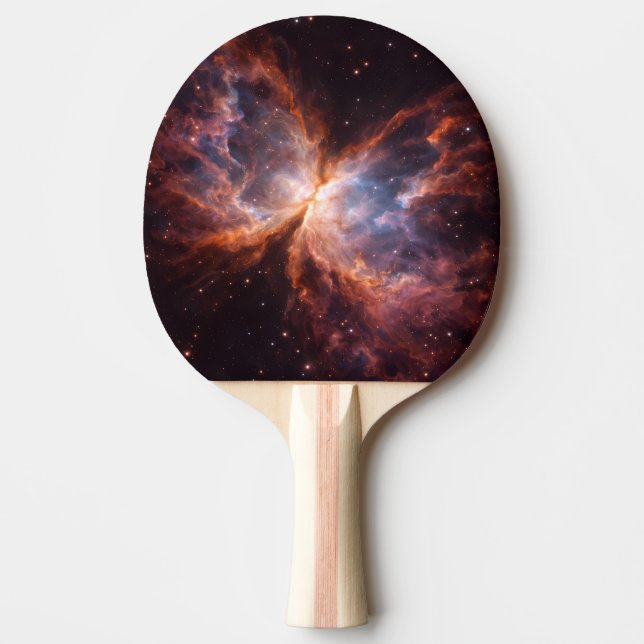Raquette de ping pong Black 4 Luxe, nébuleuse du P (Devant)