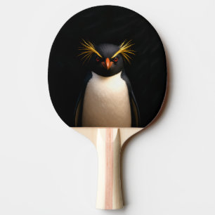 Raquette De Ping Pong Black 4 Luxe paddle ping pong, Rockhopper Penguin