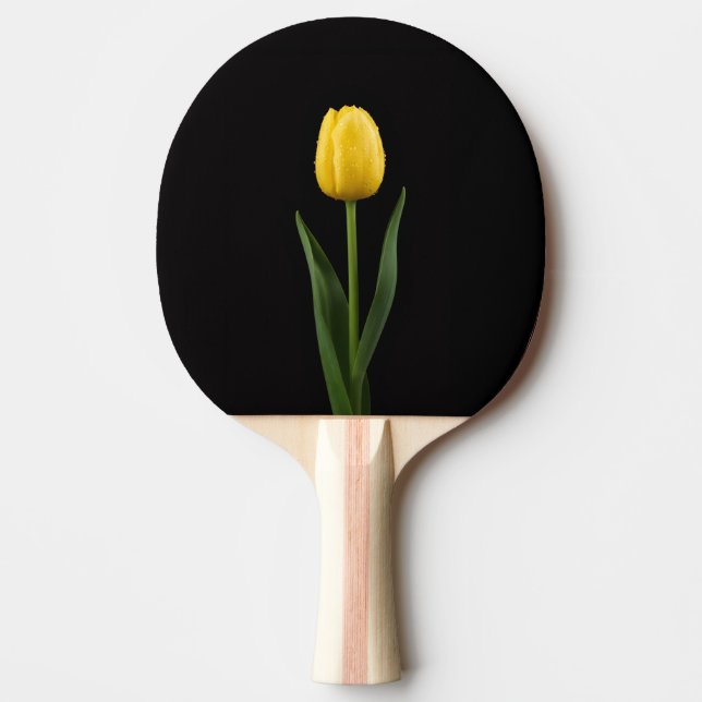 Raquette De Ping Pong Black 4 Luxe ping pong paddle, Golden Tulip (Devant)
