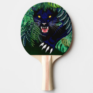 Raquette De Ping Pong Black Panther Spirit of the Jungle