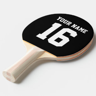 Raquette De Ping Pong Black Sporty Team Jersey