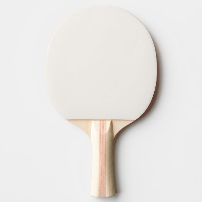 Raquette De Ping Pong blanc cassé, lait blanc, blanc chaud (Devant)