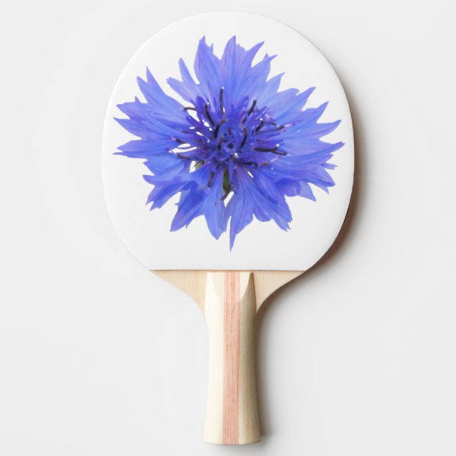 Raquette De Ping Pong bleu cornoptère (Devant)