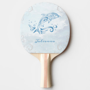 Raquette De Ping Pong Bleu Dauphin Ping Paddle personnalisé