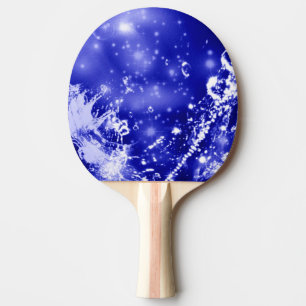 Raquette De Ping Pong Bleu foncé