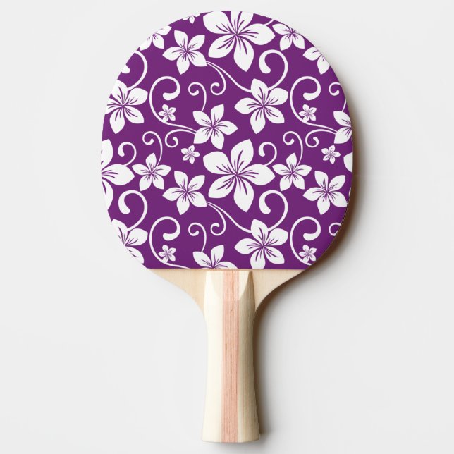 RAQUETTE DE PING PONG BLEU HAWAII (PLUM) (Dos)