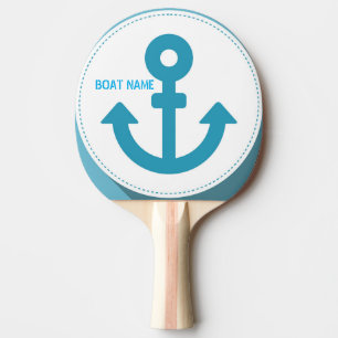 Raquette De Ping Pong Bleu marine belle conception été ping pong paddle