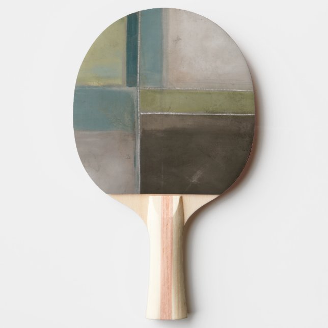 Raquette De Ping Pong Bleus au crépuscule II (Devant)
