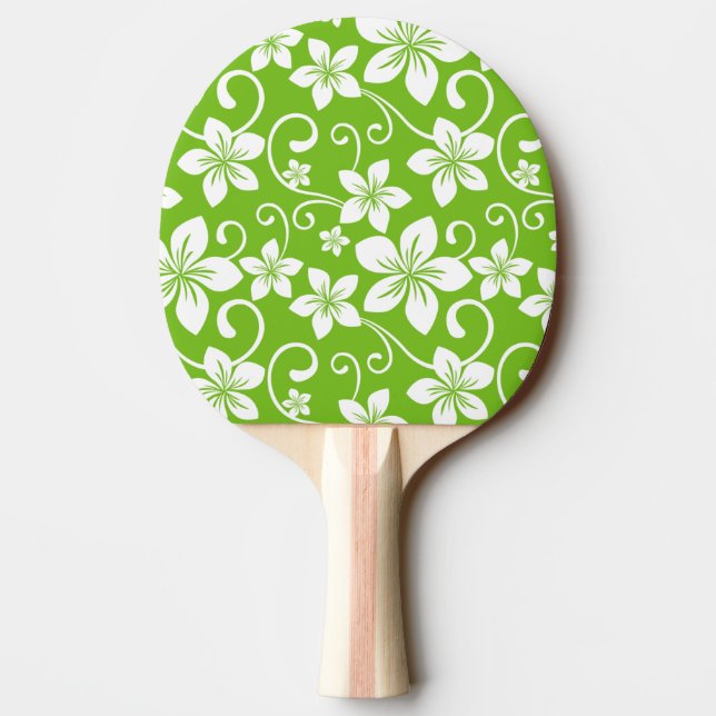 RAQUETTE DE PING PONG BLUE HAWAII (LIME) (Dos)