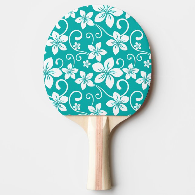 RAQUETTE DE PING PONG BLUE HAWAII (TURQUOISE) (Devant)