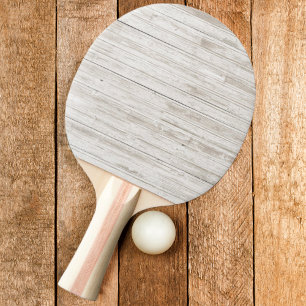 Raquette De Ping Pong Bois Blanchi