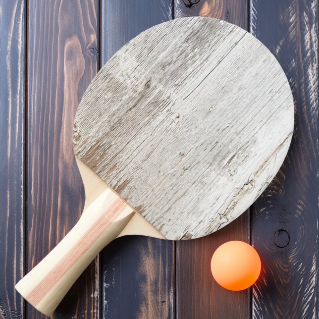 Raquette De Ping Pong Bois Blanchi à l'Ancienne (Créateur téléchargé)