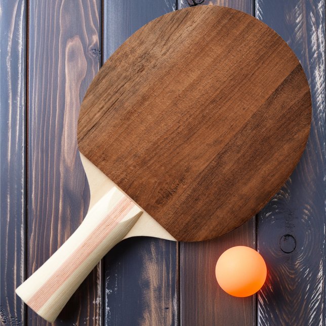 Raquette De Ping Pong Bois de noyer rustique (Créateur téléchargé)