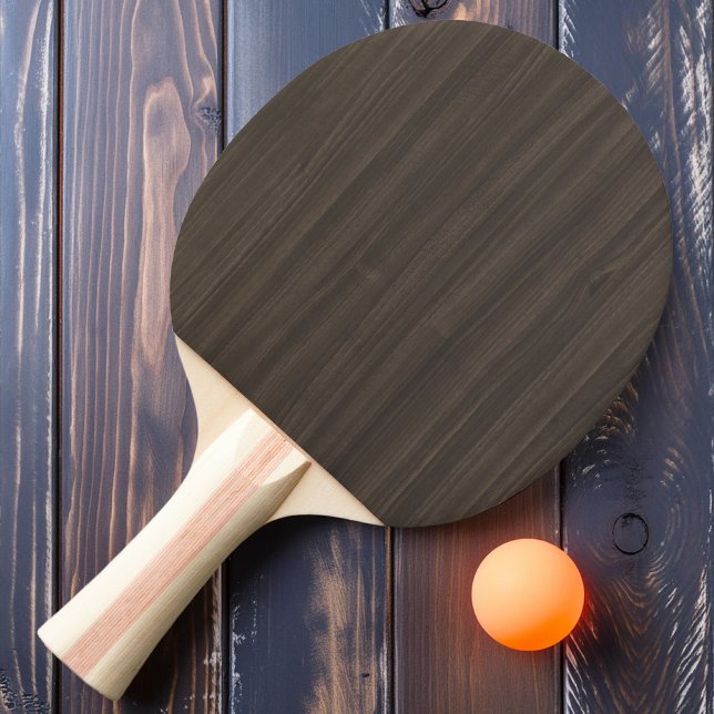 Raquette De Ping Pong Bois Moderne Sombre (Créateur téléchargé)