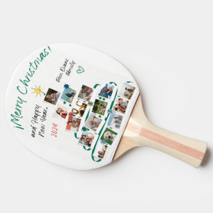 Raquette De Ping Pong BonneAnnéeDeLaPartDeLaFamilleEvansRaquetteDePingPo