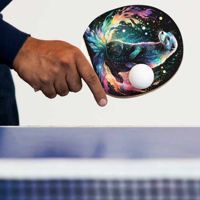 Raquette De Ping Pong Bord Spectrum : Les Otter Glow (Insitu)