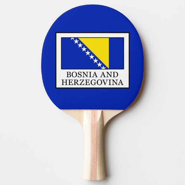 Raquette De Ping Pong Bosnie-Herzégovine (Devant)