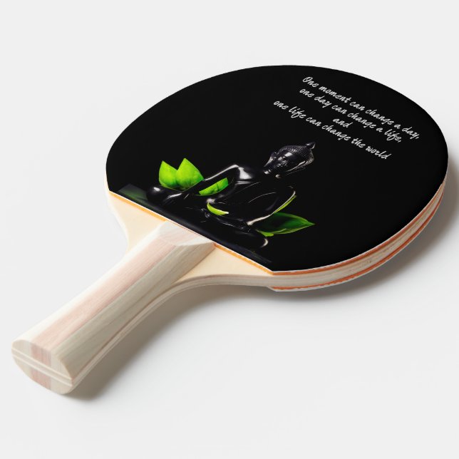 Raquette De Ping Pong Bouddha Citations ping pong paddle (Devant Angle)