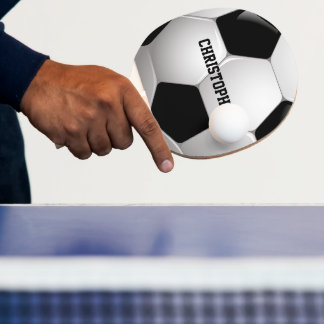 Raquette De Ping Pong Boule de football personnalisable