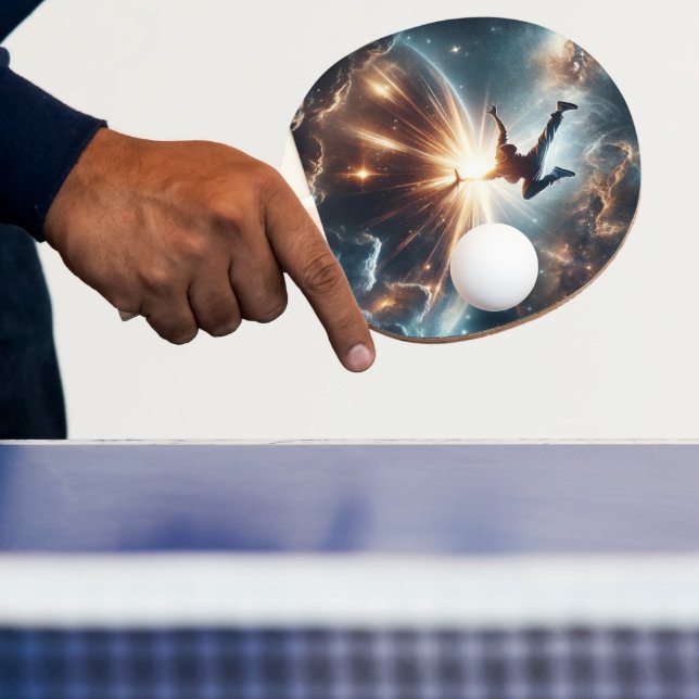 Raquette De Ping Pong Breakdancer en action, Ai, Action dans la Galaxie (Insitu)