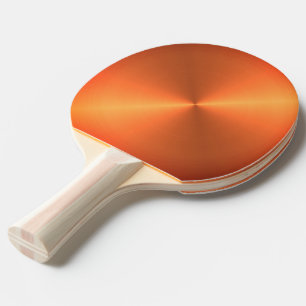 Raquette De Ping Pong Brillant rouille orange