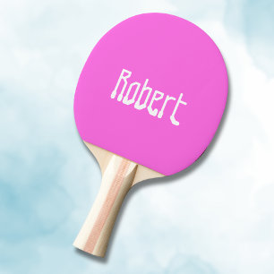 Raquette De Ping Pong Bubblegum Nom moderne   Style tendance minimaliste