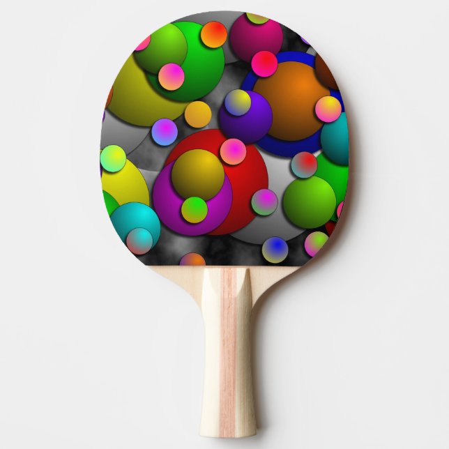 Raquette De Ping Pong Bulles par Kenneth Yoncich (Devant)