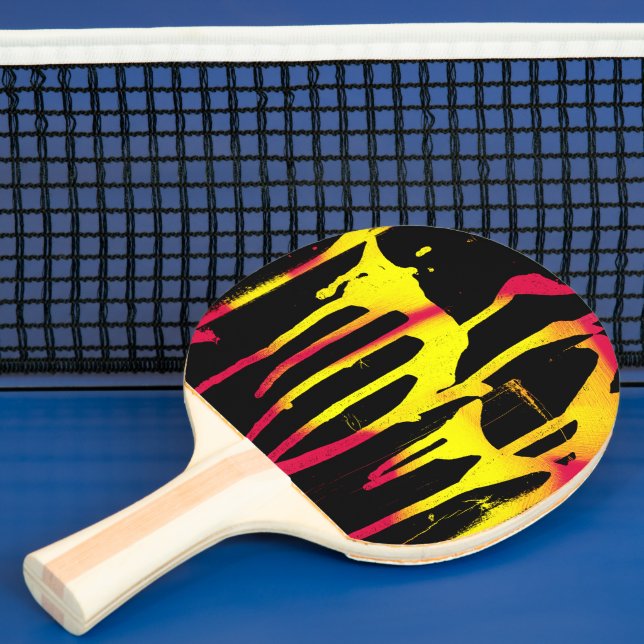 Raquette De Ping Pong burons et éperons et bacchanal (Insitu)