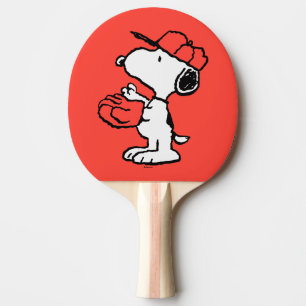 Raquette De Ping Pong cacahuètes Snoopy Making the Catch