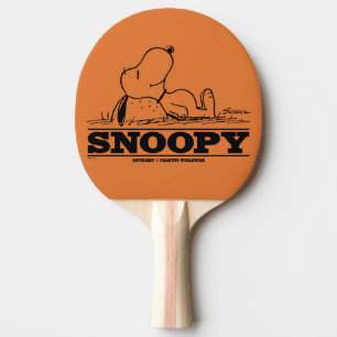 Raquette De Ping Pong cacahuètes   Snoopy Reest Break