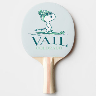 Raquette De Ping Pong cacahuètes Snoopy Vail Colorado